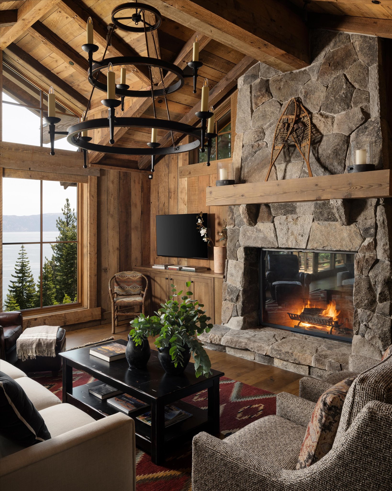 Lakeview Chalet, a custom mountain home overlooking Lake Tahoe